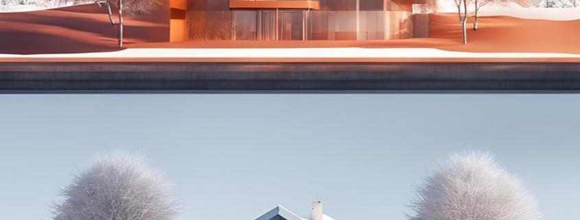 Comportamento di un edificio in legno nella stagione estiva e in quella invernale